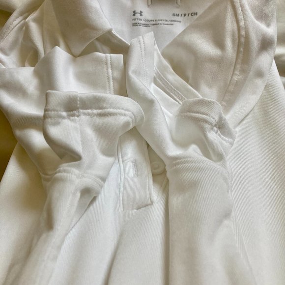 NWOT Under Armour Fitted Golf Polo - Picture 5 of 7